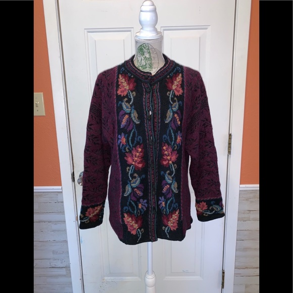 Icelandic Designs Jackets & Blazers - Pretty Icelandic Designs Nordic Wool Sweater Coat